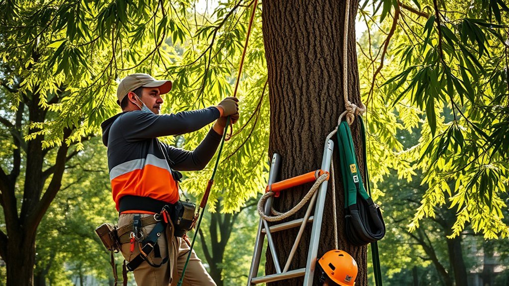 become a professional tree climber
